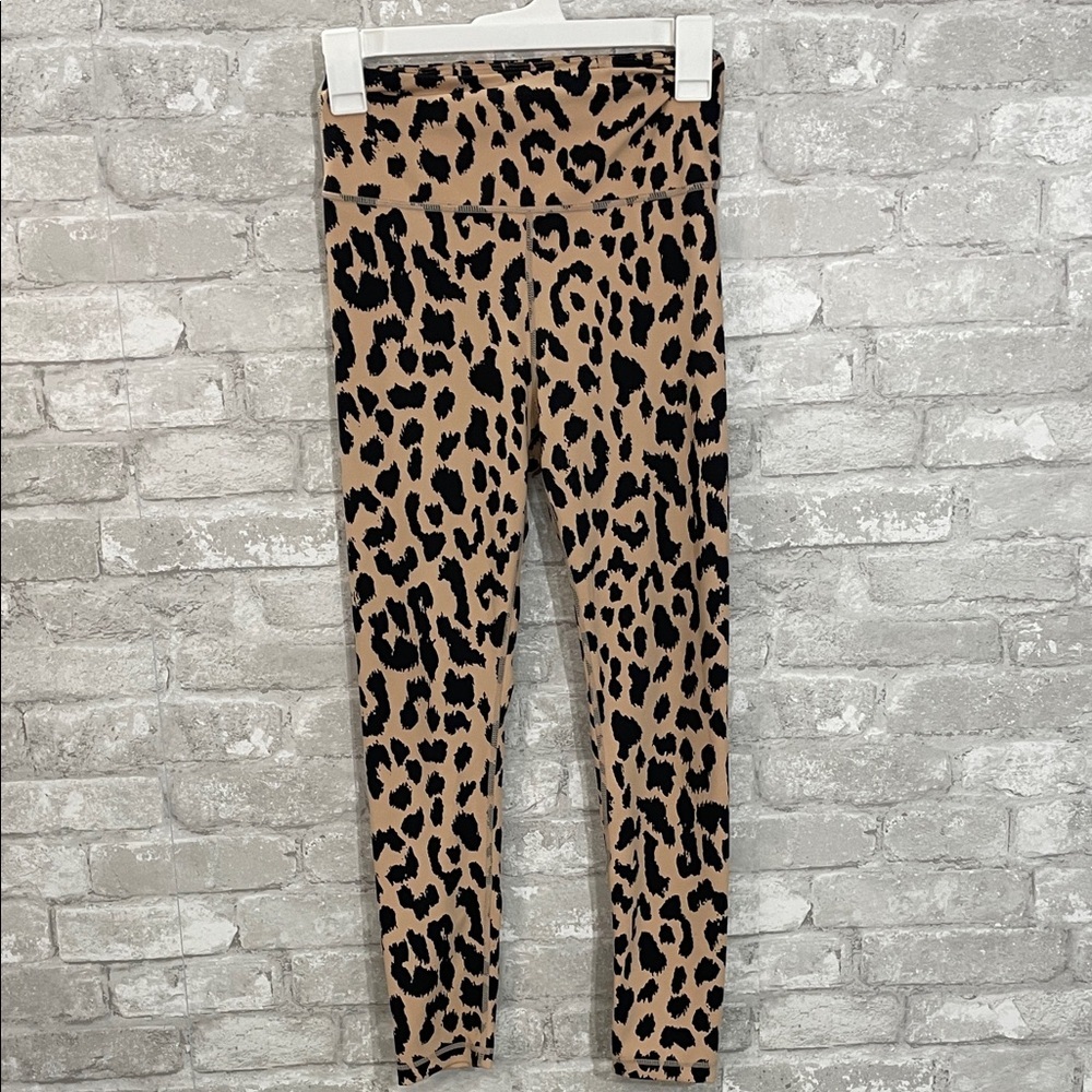 Allfenix Cheetah/Leopard Print 7/8 Leggings